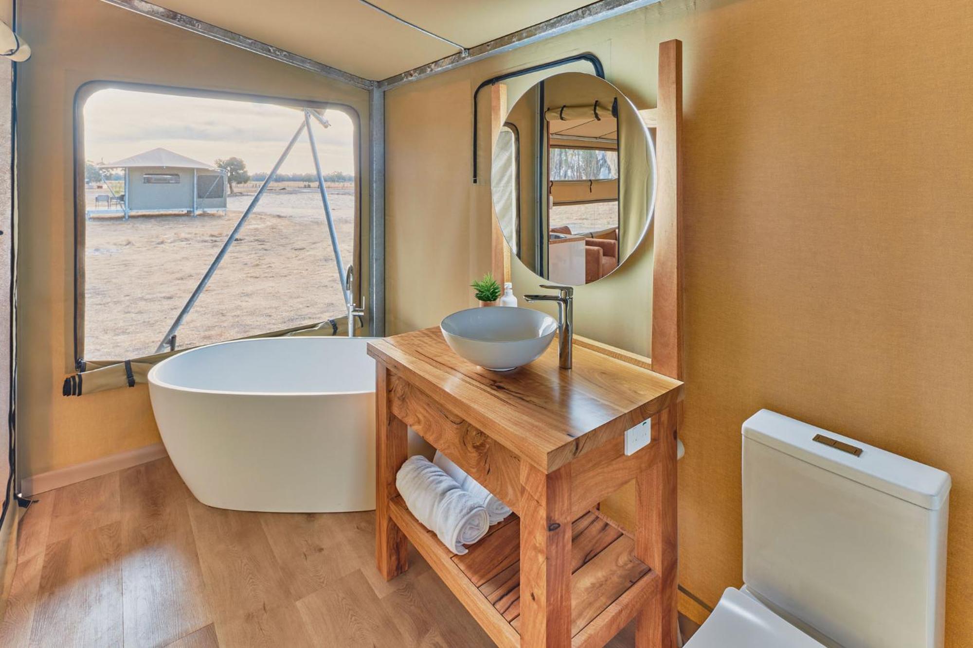 Willow Wood Glamping Retreat Broadwater Exteriér fotografie